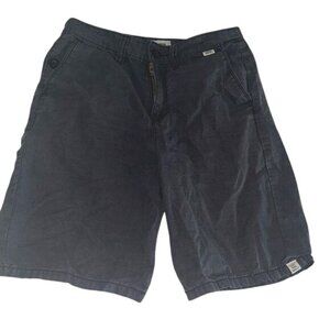 Vans Boys Navy Shorts Size 12 100% Cotton Casual Wear